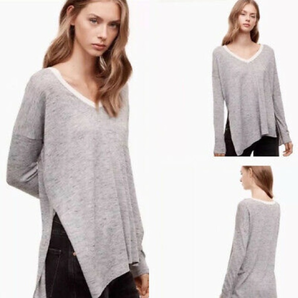 Aritzia Wilfred Sherbrooke T-Shirt Sweater